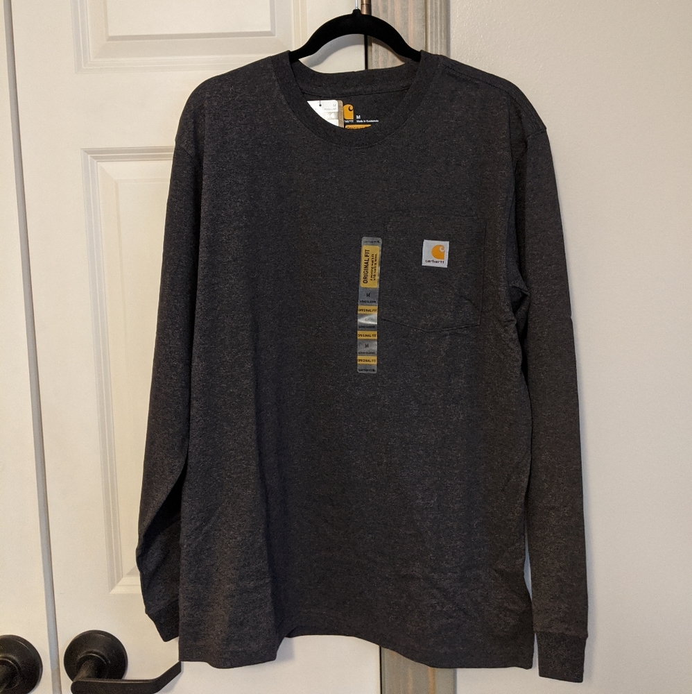 (3) BNWT Carhartt Original Fit Long Sleeve Shirt